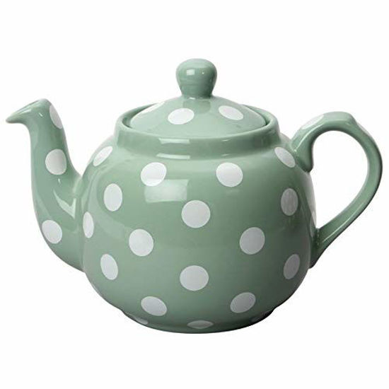 GetUSCart London Pottery Farmhouse Teapot with Infuser, 1.2 Litre