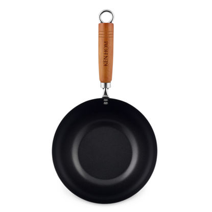 Picture of Ken Hom Classic Non-Stick Mini Wok, 20cm, Black