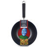 Picture of Ken Hom KH427001 Carbon Steel Non Stick Wok | 27 cm | Excellence | Induction Hobs Suitable/Metal Tool Safe/Phenolic Handle | Includes 1 x Chinese Wok | Dishwasher Safe/2 Year Guarantee