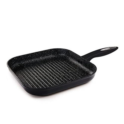 Picture of Zyliss Ultimate Nonstick Grill Pan - Ceramic Grill Pan - Non-Stick & Induction Grill Pan - Dishwasher-Safe Cooking Pan - Safe for Use with Metal Utensils - 10 inches