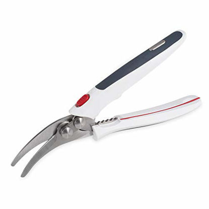 Picture of Zyliss Shellfish Shears, medium, White/Grey/Red