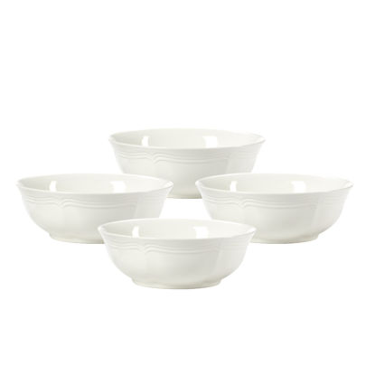 Picture of Mikasa French Countryside Cereal Bowl, 7-Inch, Set of 4 , White - F9000-421