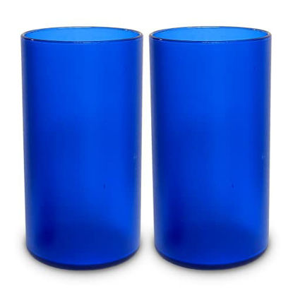 Picture of Bentley 20 oz. Set of 2 Tumblers Cobalt Blue - Shatterproof, Dishwasher Safe, BPA Free Colorware