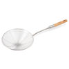 Picture of Ken Hom KH515 Stainless Steel Wire Mesh Skimmer | Excellence | Wooden Handle/For Lifting Food From Hot Oil/Liquid | Includes 1 x Skimmer Wok Utensil | Not Dishwasher Safe/2 Year Guarantee