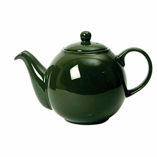 GetUSCart- London Pottery Globe Small Teapot with Strainer, 2 Cup (500 ml),  Green