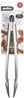Picture of Zyliss DKB Household UK Silicon Tipped Tongs (Charcoal), Multicolour