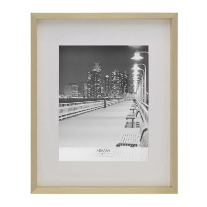  Mikasa Champagne Gallery Frame-16 x 20 Matted to 8 x 10