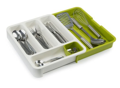 Picture of Joseph Joseph DrawerStore Expandable Cutlery Tray, Green