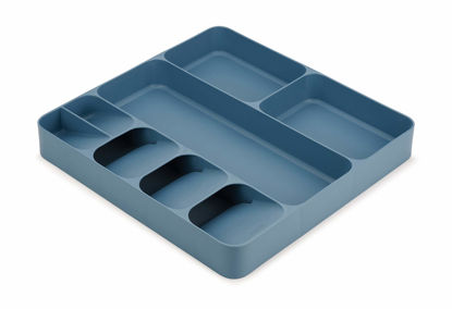 Picture of Joseph Joseph DrawerStore Kitchen Drawer Organizer Tray for Cutlery Utensils and Gadgets, One-size, Blue