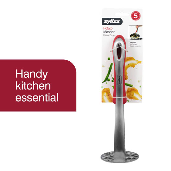 GetUSCart Zyliss Stainless Steel Potato Masher Stainless Steel Metal