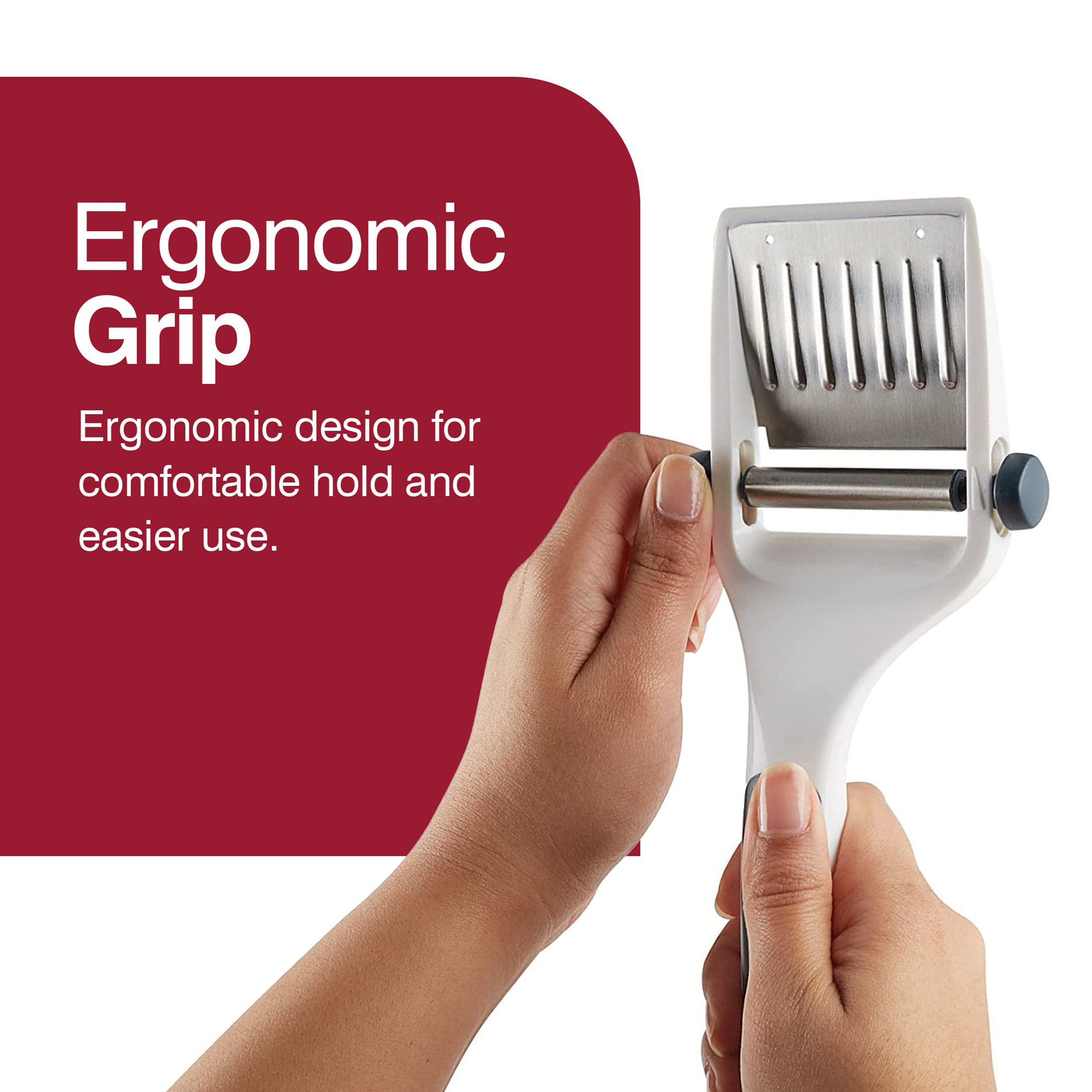 GetUSCart Zyliss Dial & Slice Cheese Slicer Adjustable, Handheld