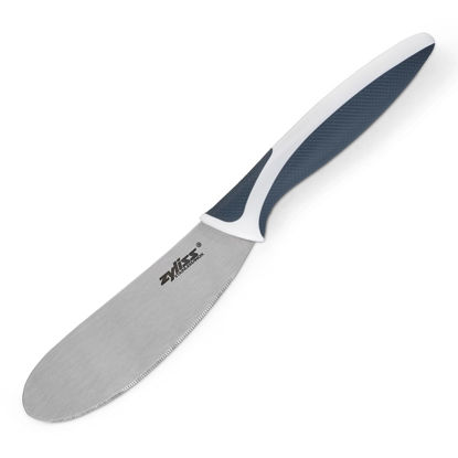 Picture of Zyliss E920250 Comfort Spreading Knife | Japanese Stainless Steel | Black/White | Butter Knife/Butter Spreader/Cheese Spreader | Dishwasher Safe | 5 Year Guarantee