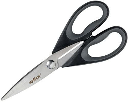 Picture of Zyliss Shears, Stainless Steel, Black, 1.4 x 9.4 x 22.5 cm