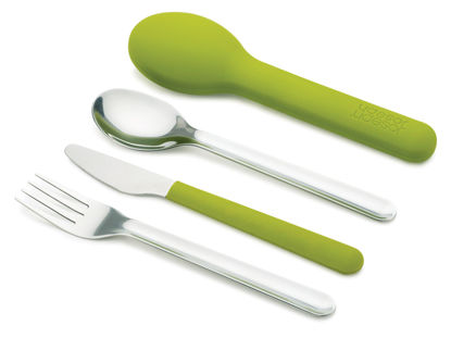 Picture of Joseph Joseph GoEat Compact Stainless-Steel Cutlery Set, Green
