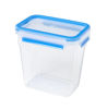 Picture of Zyliss"Fresh" Food Storage Container with Snap Locking Lid - 100% Leak Proof Airtight - Plastic, Rectangle 54.1 oz