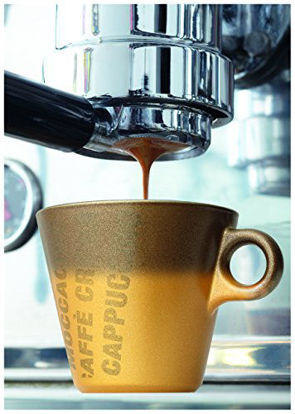 Picture of Leonardo Grafia Espresso Metal Cup 3 Ounce - Gold