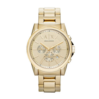 Picture of AX ARMANI EXCHANGE Men's Gold-Tone Stainless Steel Watch (Model: AX2099)
