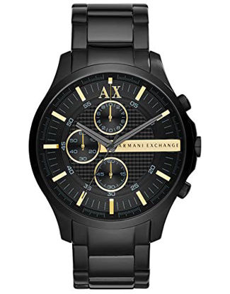 Picture of AX ARMANI EXCHANGE Men's Black Stainless Steel Watch (Model: AX2164)