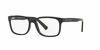 Picture of A|X Armani Exchange Men's AX3029 Rectangular Prescription Eyewear Frames, Black/Demo Lens, 54 mm