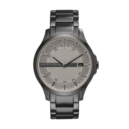 Picture of Armani Exchange Men's Stainless Steel Watch, Color: Gunmetal/Gray (Model: AX2194)