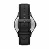 Picture of AX ARMANI EXCHANGE Men's Leather Strap Watch, Color: Black/Black (Model: AX2411)