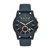 Picture of AX ARMANI EXCHANGE Men's Blue Silicone Strap Watch (Model: AX1335)