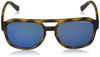 Picture of A|X ARMANI EXCHANGE Men's AX4074S Rectangular Sunglasses, Matte Havana/Blue Mirrored/Blue, 57 mm