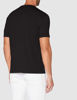 Picture of AX Armani Exchange Men's Crew Neck Logo Tee, Black, L