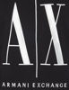 Picture of A|X ARMANI EXCHANGE mens Icon Project Embroidered Pullover Sweatshirt, Black, Large US