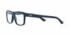 Picture of A|X Armani Exchange Men's AX3016 Square Prescription Eyeglass Frames, Dark Blue/Demo Lens, 53 mm