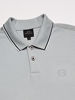 Picture of A|X ARMANI EXCHANGE Men's Short Sleeve Jersey Knit Polo, Quarry, L