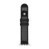 Picture of Armani Exchange Black Silicone Band For Apple Watch®, 42 mm - 44 mm (Model: AXS8010)