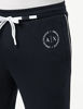 Picture of A|X ARMANI EXCHANGE mens Basic Fleece Logo Jogger Sweatpants, Navy, Small US