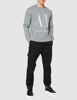 Picture of A|X ARMANI EXCHANGE mens Icon Project Embroidered Pullover Sweatshirt, Bc09 Grey, Medium US
