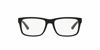 Picture of A|X ARMANI EXCHANGE Men's AX3016 Square Prescription Eyewear Frames, Black/Demo Lens, 53 mm