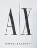 Picture of A|X ARMANI EXCHANGE mens Icon Graphic T-shirt T Shirt, White W/Black Print, Large US