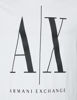 Picture of A|X ARMANI EXCHANGE mens Icon Graphic T-shirt T Shirt, White W/Black Print, Small US
