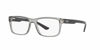 Picture of A|X ARMANI EXCHANGE Men's AX3016 Square Prescription Eyeglass Frames, Transparent Smoke/Demo Lens, 53 mm