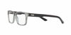 Picture of A|X ARMANI EXCHANGE Men's AX3016 Square Prescription Eyeglass Frames, Transparent Smoke/Demo Lens, 53 mm