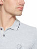Picture of A|X ARMANI EXCHANGE mens Short Sleeve Jersey Knit Polo Shirt, B09b Heather Grey, Small US