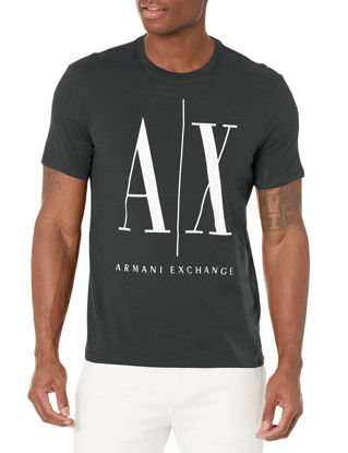 Picture of A|X ARMANI EXCHANGE mens Icon Graphic T-shirt T Shirt, Urban Chic, X-Small US
