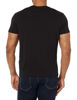 Picture of AX Armani Exchange Men's Solid Colored Basic Pima Crew Neck, Black, Small