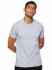 Picture of A|X ARMANI EXCHANGE mens Solid Colored Basic Pima Crew Neck T Shirt, Heather Grey, Medium US