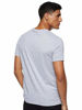 Picture of A|X ARMANI EXCHANGE mens Solid Colored Basic Pima Crew Neck T Shirt, Heather Grey, Medium US
