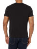 Picture of A|X ARMANI EXCHANGE mens Solid Colored Basic Pima Crew Neck T Shirt, Black, X-Large US