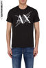 Picture of A|X ARMANI EXCHANGE mens Pop Art Logo T-shirt T Shirt, Black, Small US