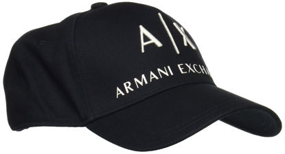 Picture of A|X ARMANI EXCHANGE Men's Baseball hat, Navy & White, One Size