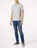 Picture of A|X ARMANI EXCHANGE mens Milano/Ny Logo Jersey Polo Shirt, Grey (Bros Bc06 Alloy Htr 3901), Medium US