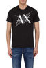 Picture of A|X ARMANI EXCHANGE mens Pop Art Logo T-shirt T Shirt, Black, Large US