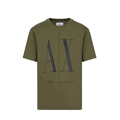 Picture of A|X ARMANI EXCHANGE Men's Icon Graphic T-Shirt, Olive Night, XL
